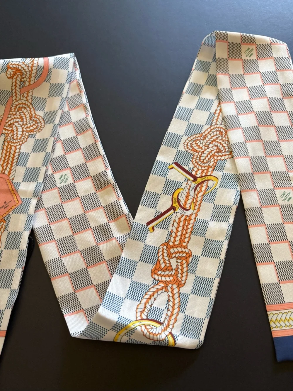 Fashion Silk Long Scarf Twilly